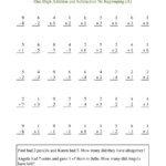 Single Digit Addition And Subtraction Worksheets Pdf Worksheetpedia