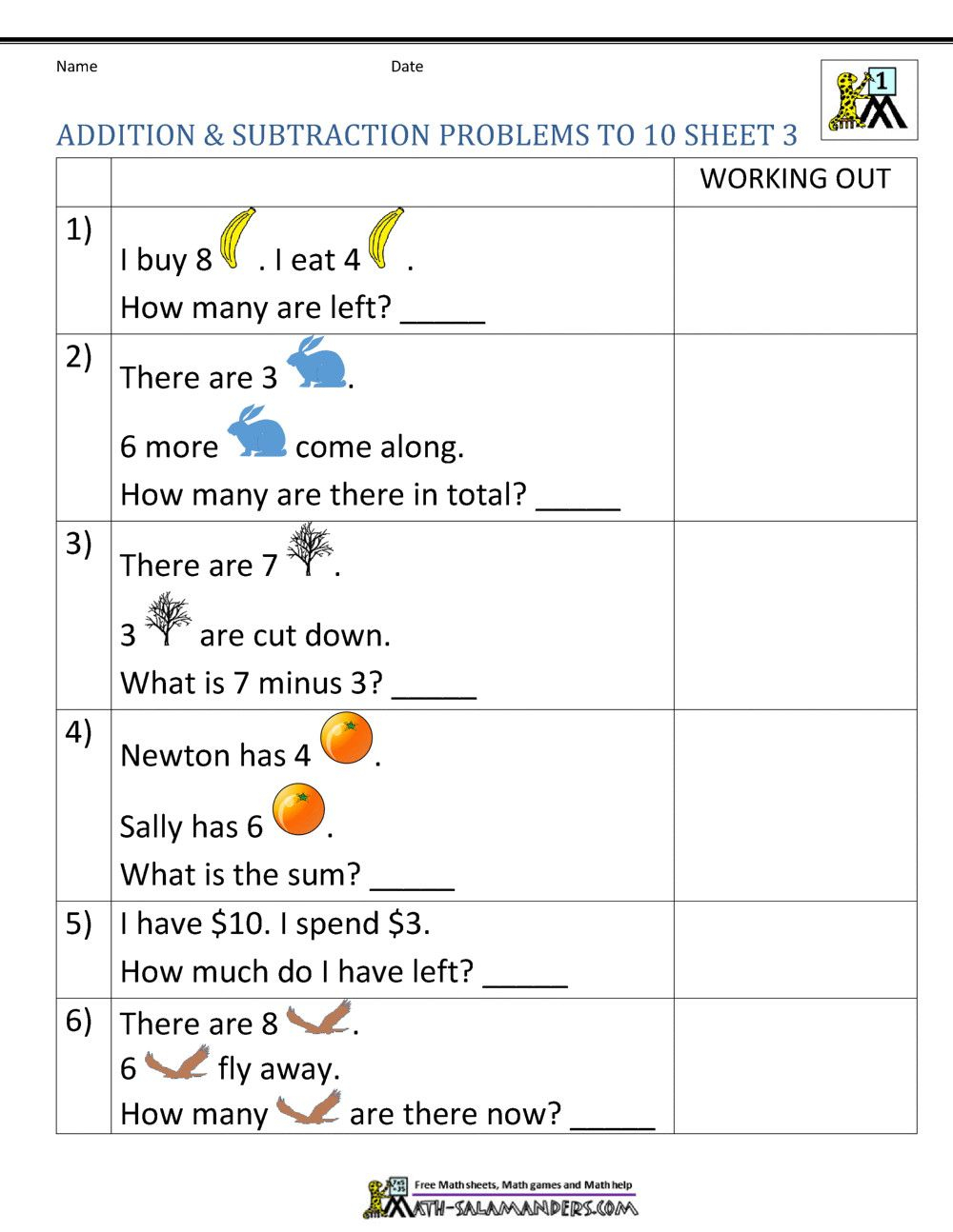 Stratagempurple Addition Word Problems 2nd Grade