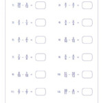 Subtracting Fractions Worksheets 6th Grade Adding Fractions Adding