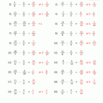 Subtracting Whole Numbers And Fractions Worksheets Fraction