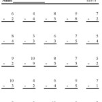 Touch Math Worksheet Generator Subtraction Math Worksheets H Sheets Sub