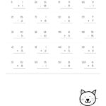 1 15 Addition And Subtraction Practice Worksheets Etsy