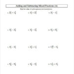 15 Adding And Subtracting Fractions Worksheets Free PDF Documents