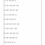 5 Adding And Subtracting Polynomial Worksheets Adding And Subtracting