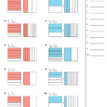 Adding And Subtracting Fractions Visually Different Denominators