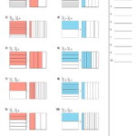 Adding And Subtracting Fractions Visually Different Denominators