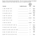 Adding And Subtracting Polynomials Worksheet Db excel