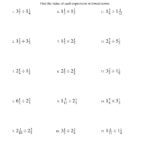 Adding Subtracting Multiplying And Dividing Decimals Printable