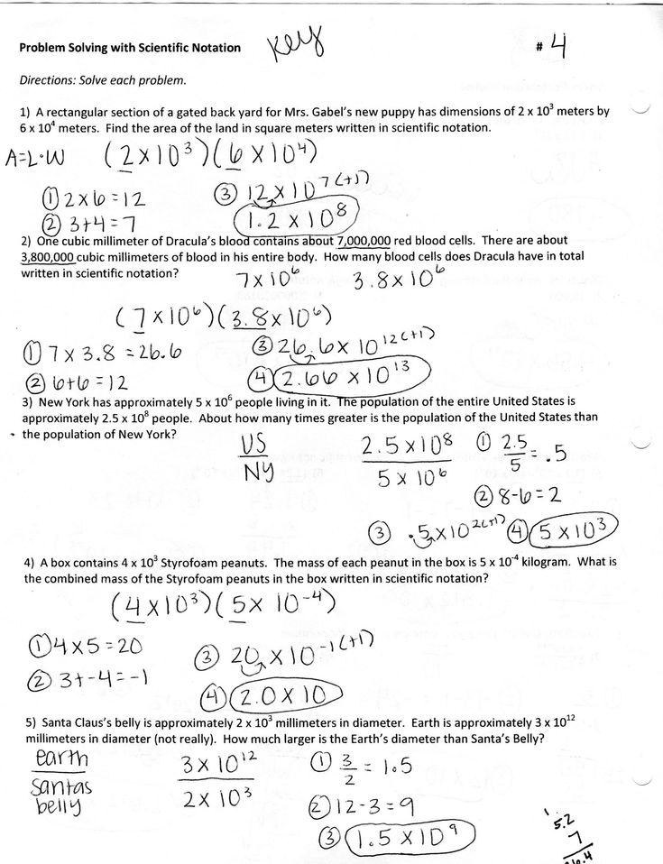 Adding Subtracting Scientific Notation Worksheet Scientific Notation Wo 