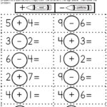 Addition And Subtraction Within 10 Worksheets Kindergarten Math