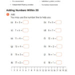 Addition And Subtraction Within 20 Worksheet