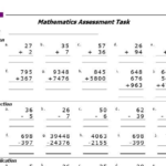 Addition Subtraction Multiplication Division PDF Teaching Resources