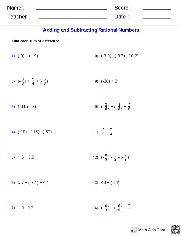 Algebra 1 Worksheets Basics For Algebra 1 Worksheets Rational