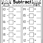 First Grade Addition And Subtraction Worksheets Addition And