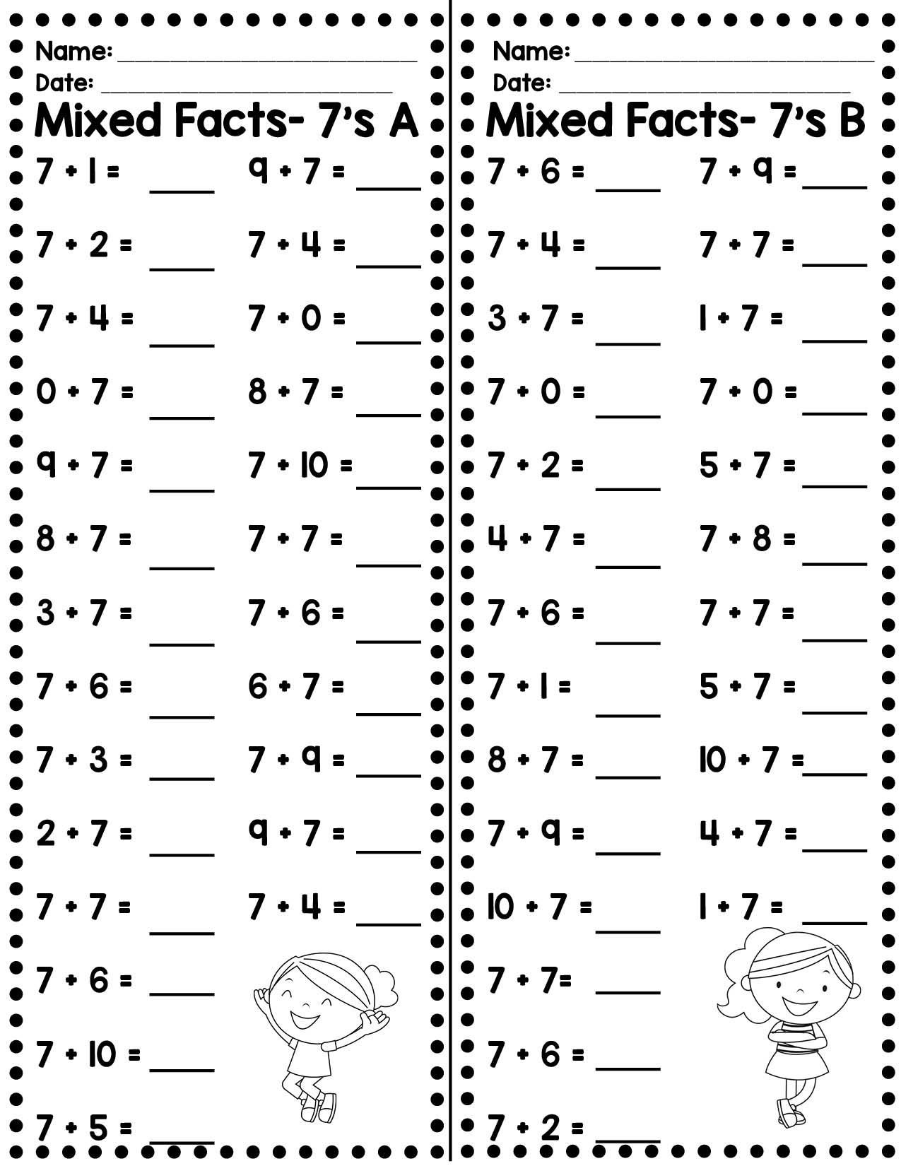 Growing Fact Fluency Addition And Subtraction Assessment Program 