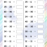 Horizontal Addition And Subtraction Math Worksheets MathsDiary