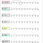 Maths Worksheets For Grade 1 Kids To Practice Single Digit Subtraction