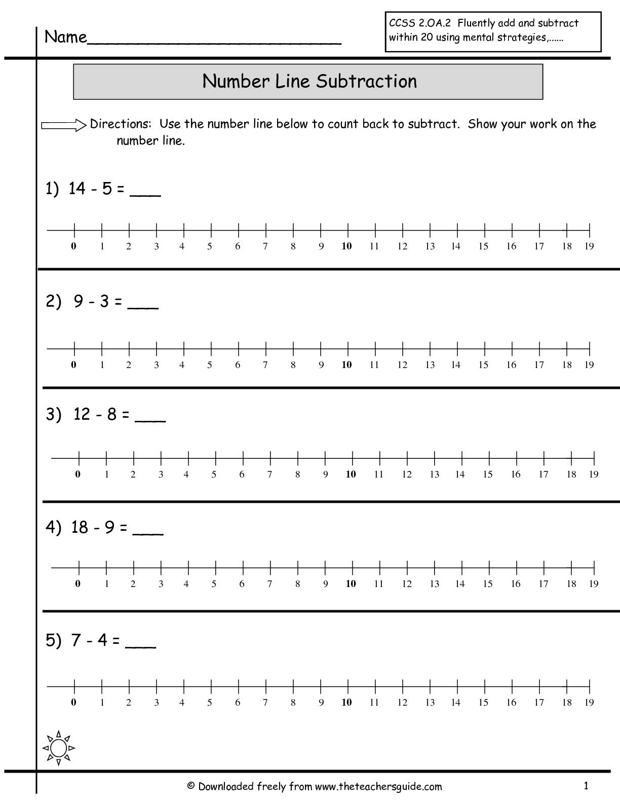 Single Digit Addition Worksheets From The Teacher s Guide Free Math 