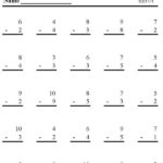 Touch Math Worksheet Generator Subtraction Math Worksheets H Sheets Sub
