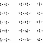 16 Adding Subtracting Fractions With Mixed Numbers Worksheets