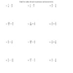 16 Worksheets Adding Fractions Uncommon Denominators Petacreta