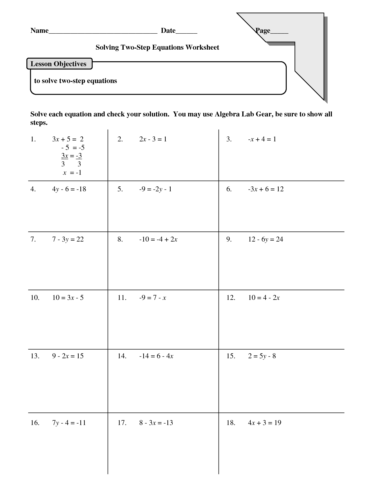 17 Step 8 Worksheets Worksheeto