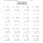18 Sample Addition And Subtraction Worksheets In PDF Excel Google