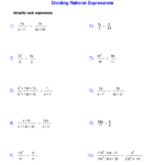 19 Multiplying And Dividing Radicals Worksheets Worksheeto