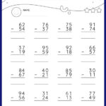 2 Digit Subtraction Worksheets Grade 2 Worksheet Subtract 2 Digit