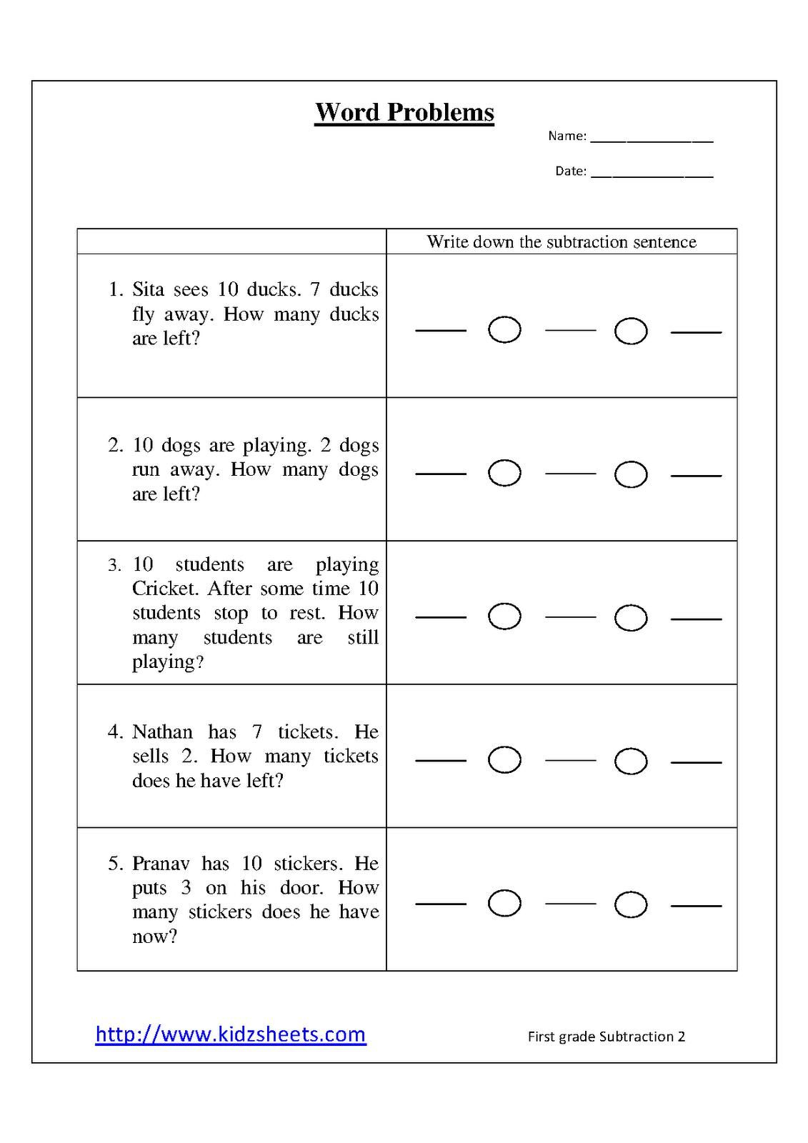 20 Multiplication Word Problems 2nd Grade Kindergarteen Worksheets