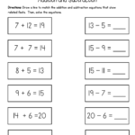 2nd Grade Addition And Subtraction Fluency No Prep Practice