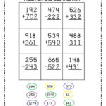 3 Digit Plus Minus 3 Digit Addition And Subtraction With Some