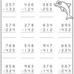 3 Digit Subtraction Regrouping Worksheet Pdf 3 Digit Plus Minus 3