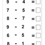 3 Free Math Worksheets First Grade 1 Subtraction Subtracting Whole Tens