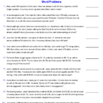 3rd Grade Addition And Subtraction Word Problems Worksheets Worksheet