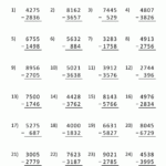 4 Digit Addition Worksheets 4 Digit Plus 4 Digit Addition With Some