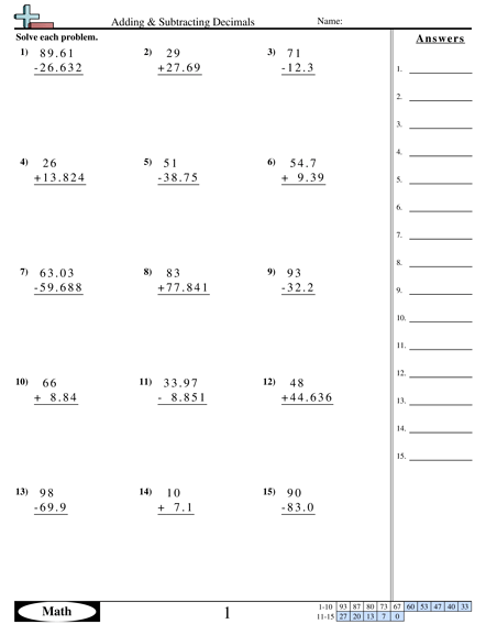 Add And Subtract Money Worksheets K5 Learning Addition And 