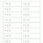 Add Subtract Fractions Worksheets For Grade 5 K5 Learning Adding