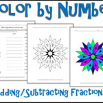 Adding And Subtracting Fractions Color By Number Teaching Resources