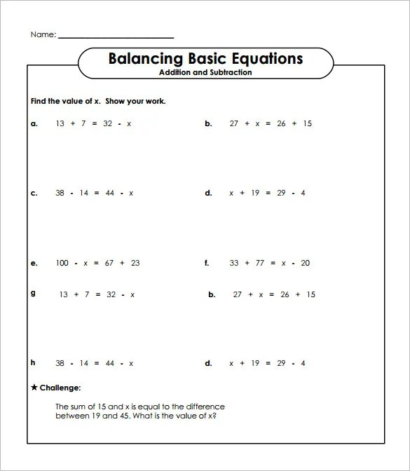 Adding And Subtracting Linear Expressions Worksheet Tomas Blog
