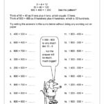 Adding And Subtracting Whole Hundreds Addition In Year 5 age 9 10