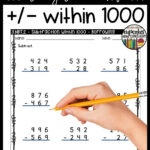 Adding And Subtracting Within 1000 Worksheets Pdf Robert Bishop s