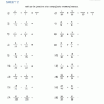 Adding Unlike Fractions Answer Key Designersresourcemiami