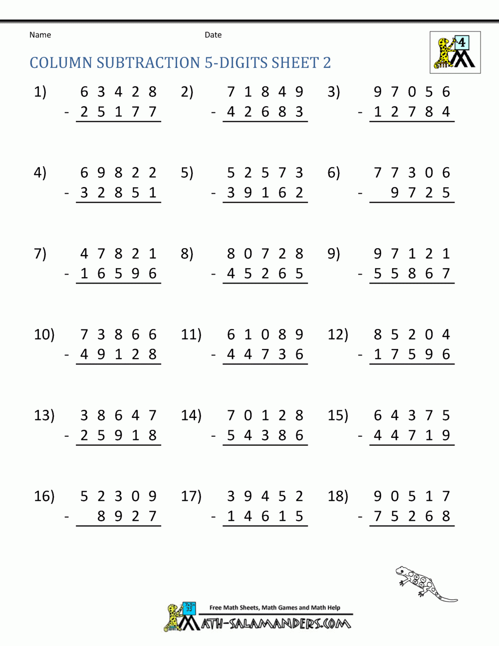 Addition And Subtraction Chimney Sums Rick Sanchez s Addition Worksheets