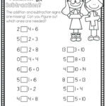 Addition And Subtraction Fluency Worksheets Math Addition 1st Grade
