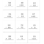 Addition And Subtraction Interactive Exercise For Grade 2