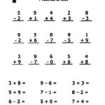 Addition And Subtraction Online Pdf Worksheet For 6