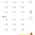 Addition And Subtraction Strategies Worksheets Free Download Goodimg co