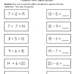 Addition And Subtraction Within 20 Worksheets Worksheet Hero