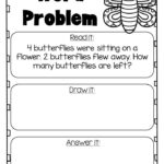 Addition And Subtraction Word Problems To 10 Kindergarten Worksheets